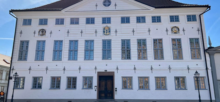 Fasad på Rådhuset i Kalmar
