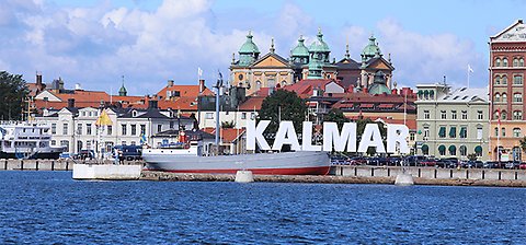 Kalmar / Kalmar domkyrka historia, kalmar domkyrka ligger vid